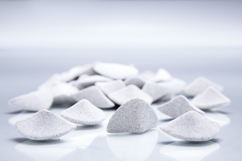 © Rösler Oberflächentechnik GmbH Rösler Multishape - Multifunktionale und hocheffiziente Schleifkörper Form Multishape_Verfahrensmittel