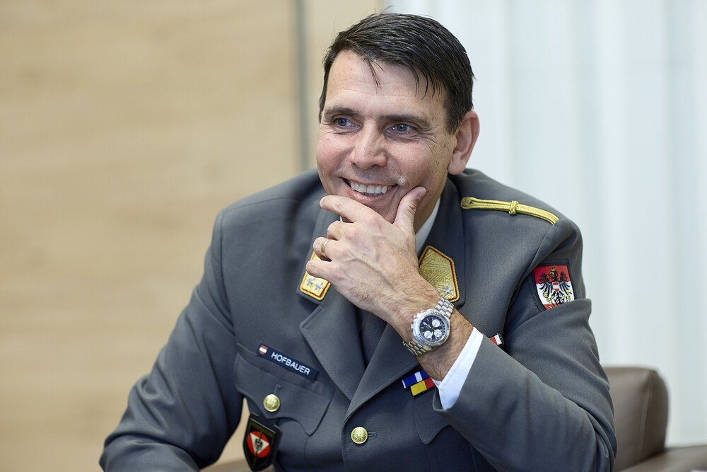 © Bruno Hofbauer
Bruno Hofbauer, Generalmajor des Österreichischen Bundesheeres
Bruno Hofbauer, Generalmajor des Österreichischen Bundesheeres