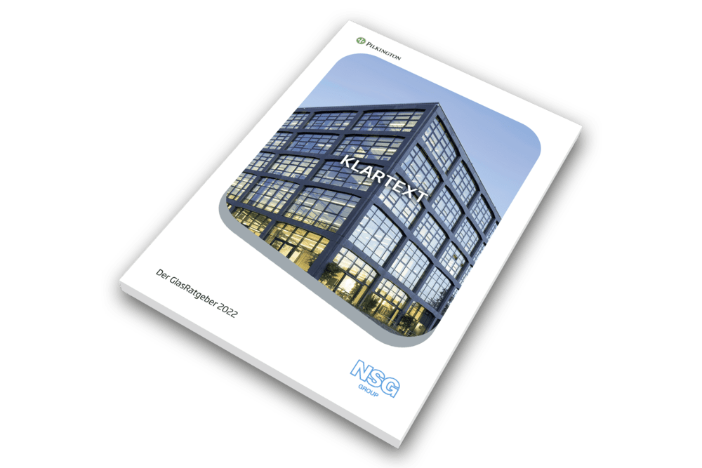 © Pilkington Deutschland AG
Klartext – Der GlasRatgeber 2022 von Pilkington ist als gedruckte oder Webversion erhältlich.
Klartext – Der GlasRatgeber 2022 von Pilkington ist als gedruckte oder Webversion erhältlich.