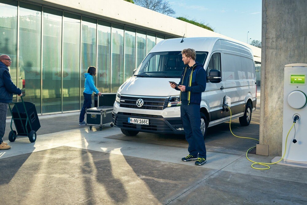 © VW VW e-Crafter white
