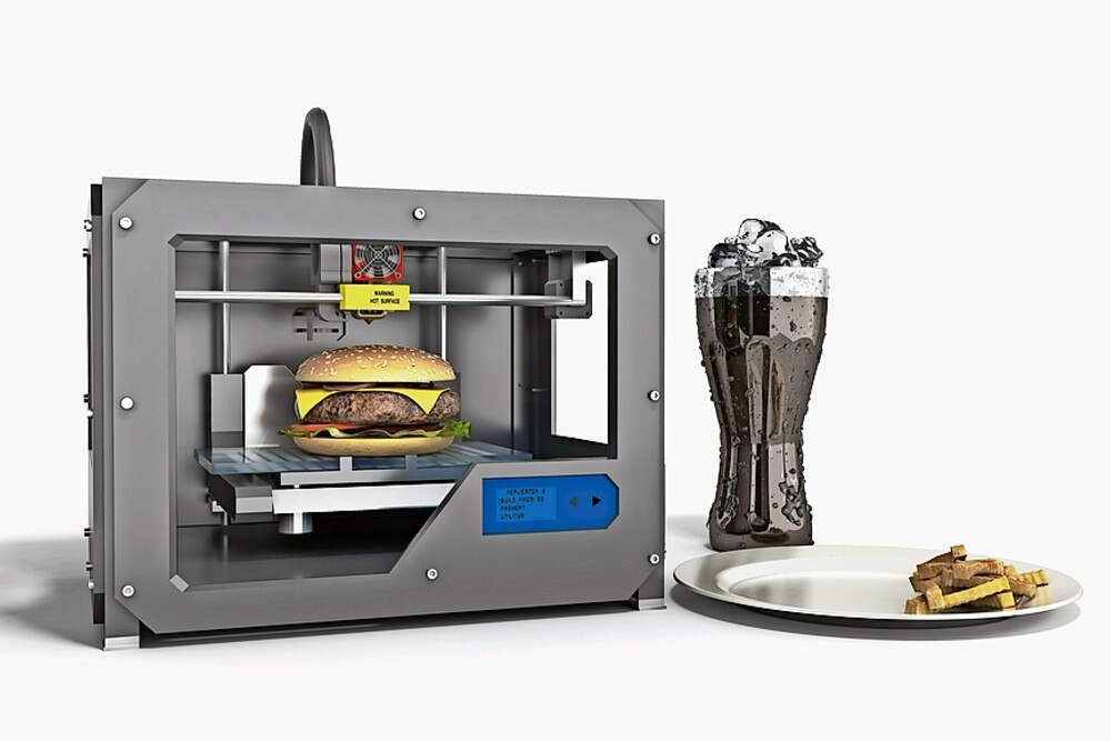 © Getty Images / NosUA Das Essen der Zukunft könnte - individuell angepasst - aus dem 3D-Drucker kommen.