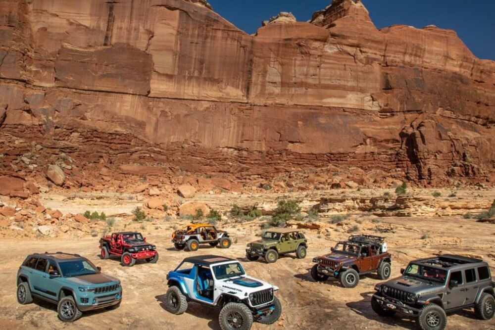 © Jeep
Jeep zeigt in der Wüste einige spektakuläre Concept Cars
Jeep Concept Cars in der Wüste