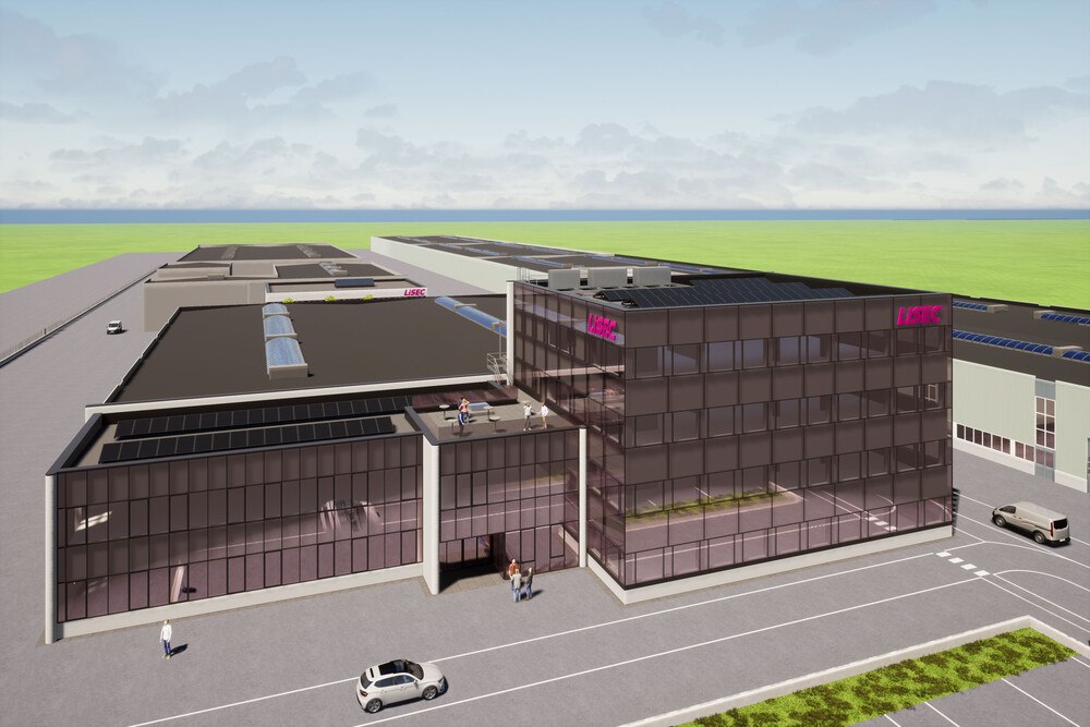 © Schaupp Bauplanung GmbH
Symbolbild der Erweiterung des Engineering Center von Lisec am Standort Seitenstetten (NÖ).
Symbolbild der Erweiterung des Engineering Center von Lisec am Standort Seitenstetten (NÖ).