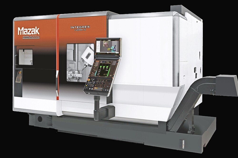 © Yamazaki Mazak
Yamazaki Mazak stellt auf der Intertool 2022 die Integrexi-200H ST aus, die neue Leistungs- und Einsatzmaßstäbe für Multi-Tasking-Zentren setzt.
, restricted_html Die Integrexi-200H ST.