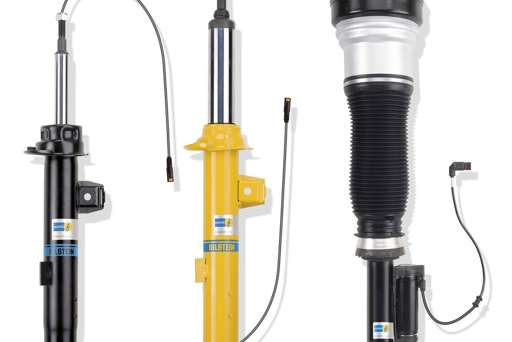 © Bilstein Bilsteins breites Produktportfolio bei aktiven Ersatzdämpfern.