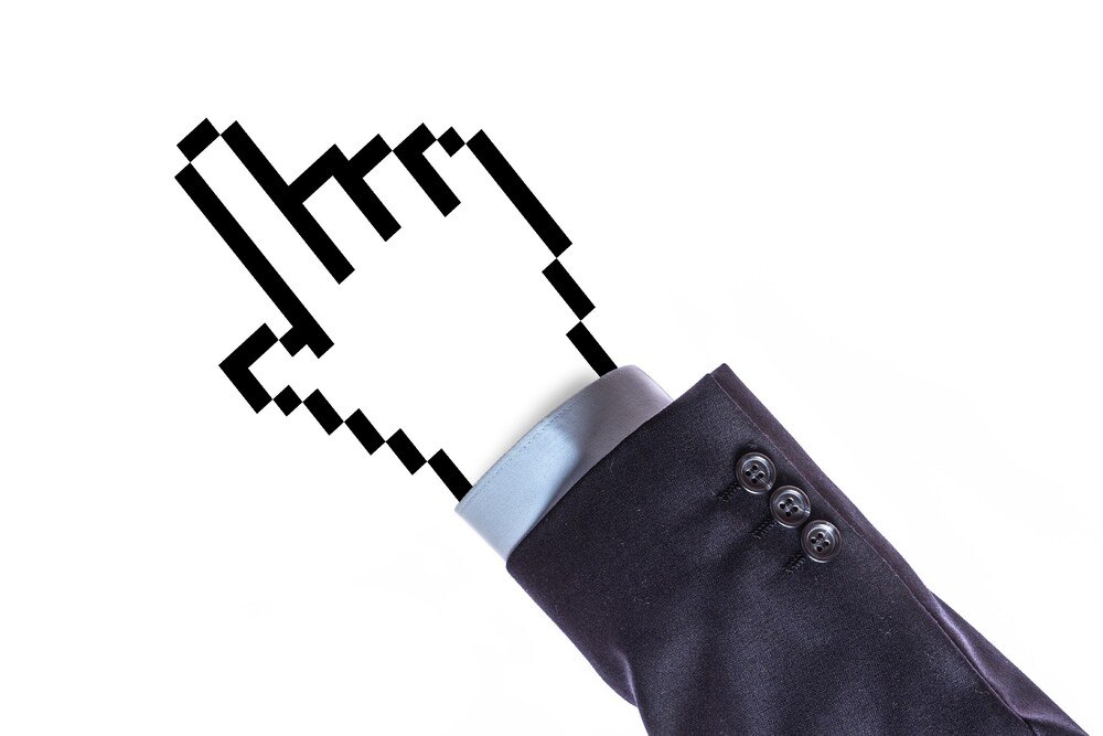 © Markus Bürger Cursor-Hand. Digital im Geschäft