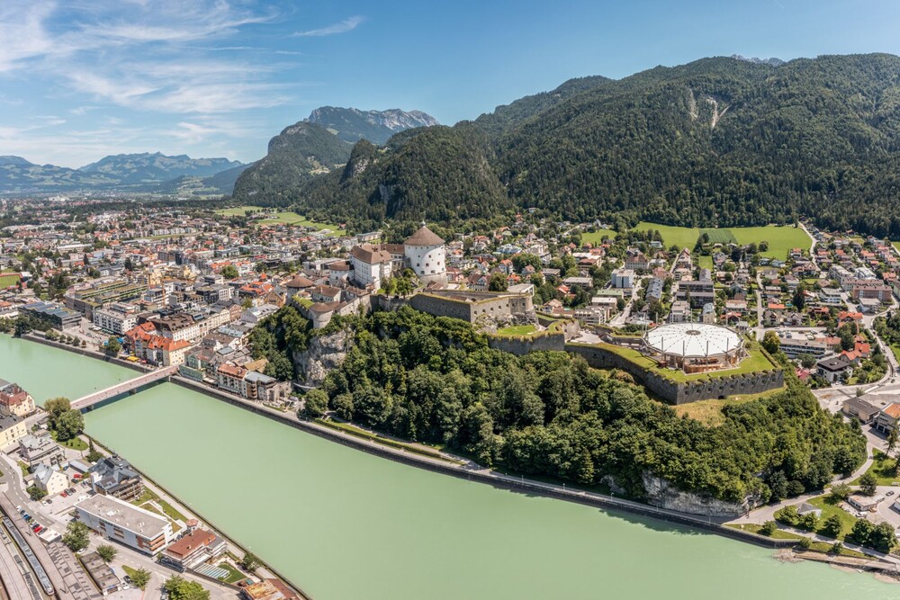 © Peakmedia-Dominik Zwerger Blick auf Kufstein - Luftaufnahme