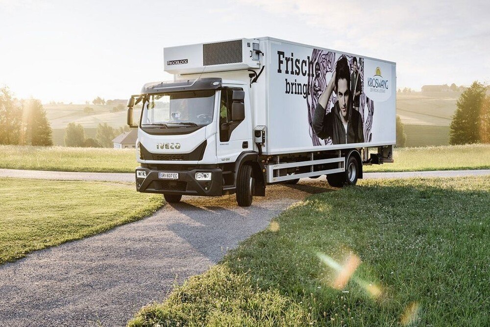 © Kröswang Ein Lkw der Firma Kröswang