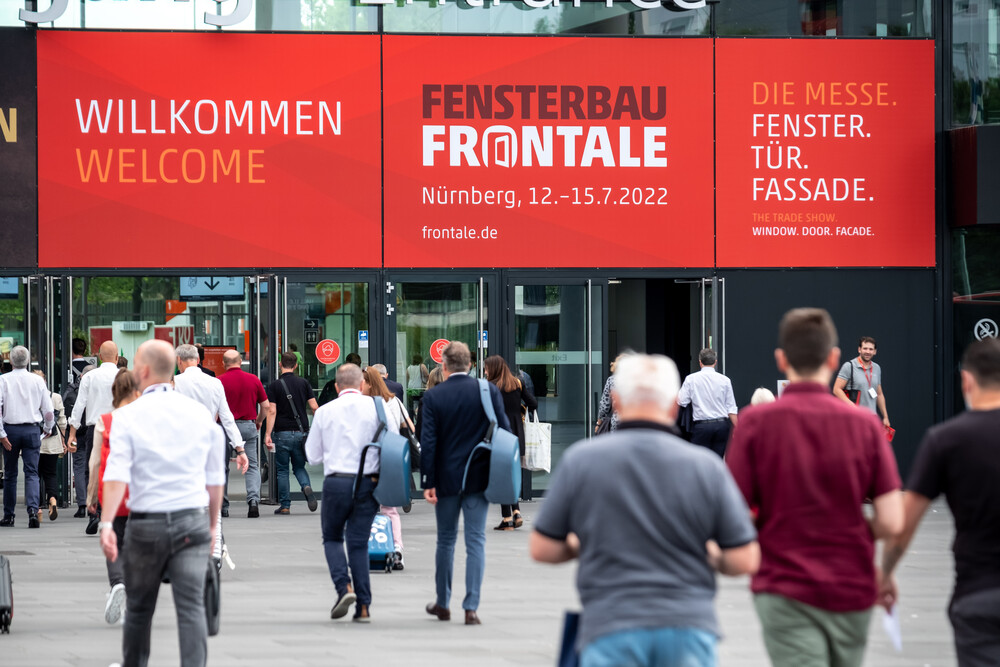 © NürnbergMesse Nach Corona-bedingter Pause meldete sich die Fensterbau Frontale von 12. bis 15. Juli 2022 mit einer einmaligen Sommer-Edition zurück.