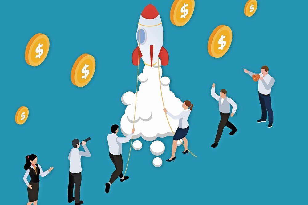 © CreativaImages / iStock / Getty Images Plus Illustration zum Thema Wirtschaftswachstum