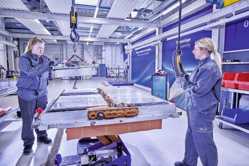 © Volkswagen AG
Neue Akkutechnologie für Elektroautos
Batterieherstellung