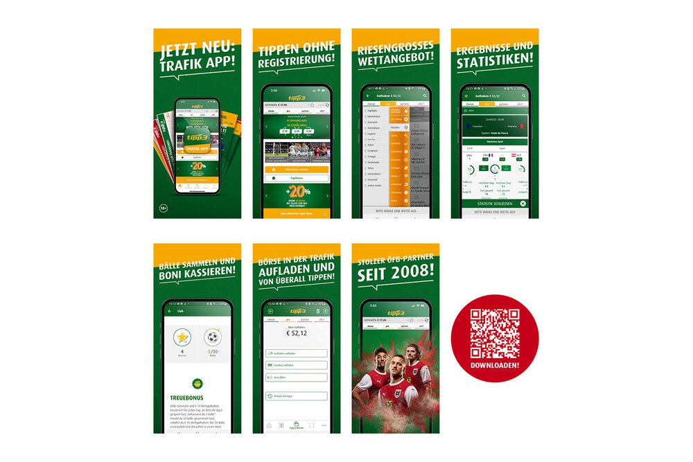 Trafik App
© Österr. Sportwetten GmbH Trafik App