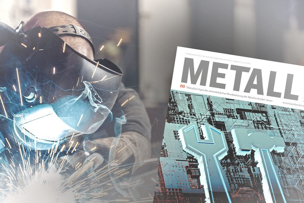© Yoko Rödel/ÖWV Das Fachmagazin Metall erstrahlt im neuen Glanz