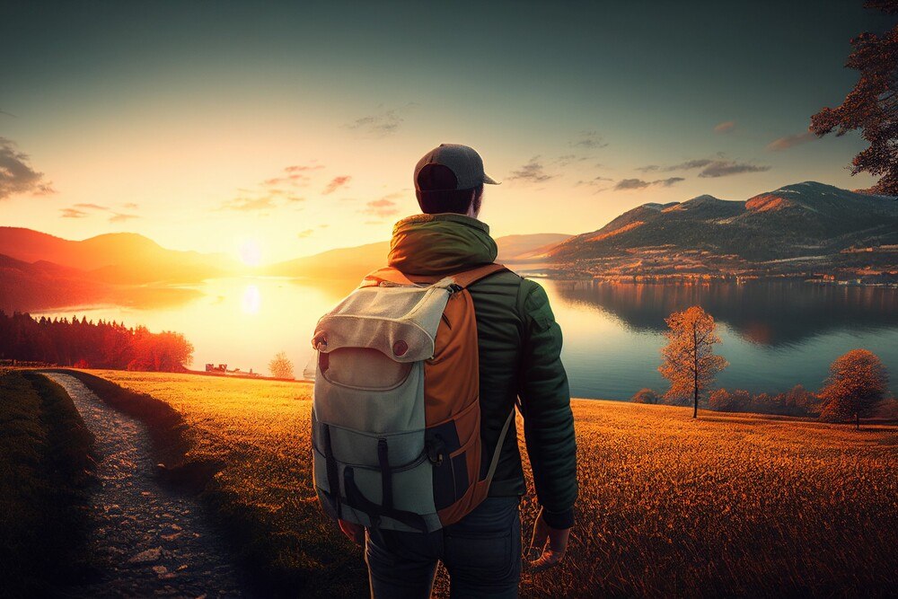 © Daniel_Gollner__Midjourney_com
Das Bild ist KI basiert und soll einen Wanderer am See zeigen.
Werbung