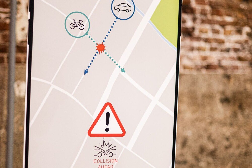 © Joynext
Kollisionswarnung am Handy
Kollisionswarnung am Handy