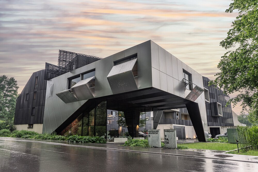Bürogebäude Marc Hoffenscher Architektur in Dornbirn.