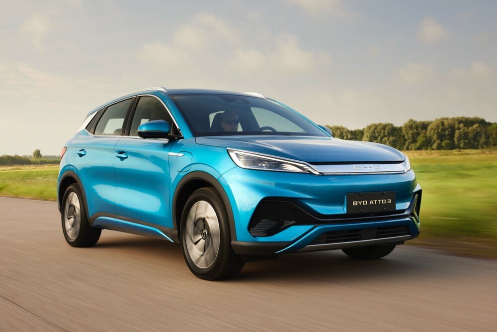 © BYD
Attraktives E-Auto aus China: BYD ATTO 3.
Attraktives E-Auto aus China: BYD ATTO 3.