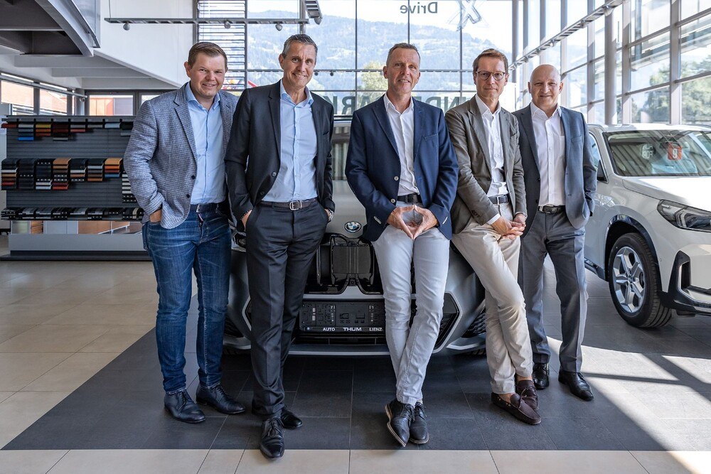 © Lukas Huter
Fritz Unterberger jun., Gerald Unterberger, Anton Thun, Dieter Unterberger, Josef Gruber (v.l.)
Fritz Unterberger jun., Gerald Unterberger, Anton Thun, Dieter Unterberger, Josef Gruber (v.l.)