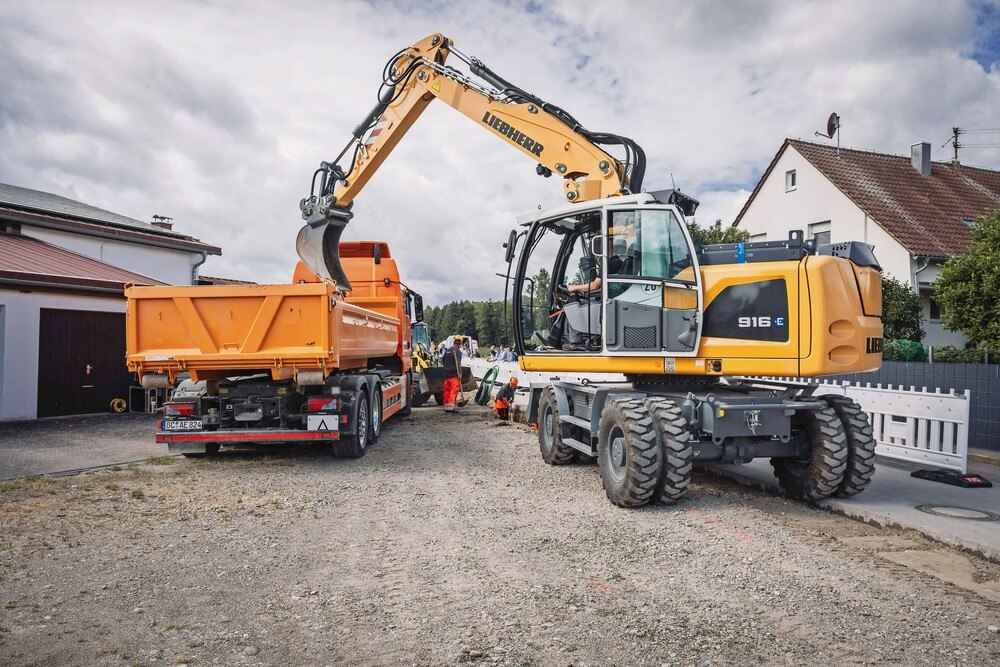 © Liebherr-International Deutschland GmbH elektrisch angetriebene Baumaschinen
