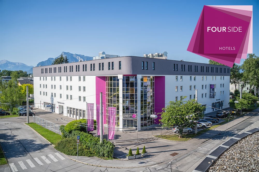 © FourSide Hotel Salzburg
Außenansicht
FourSide Hotel Salzburg
