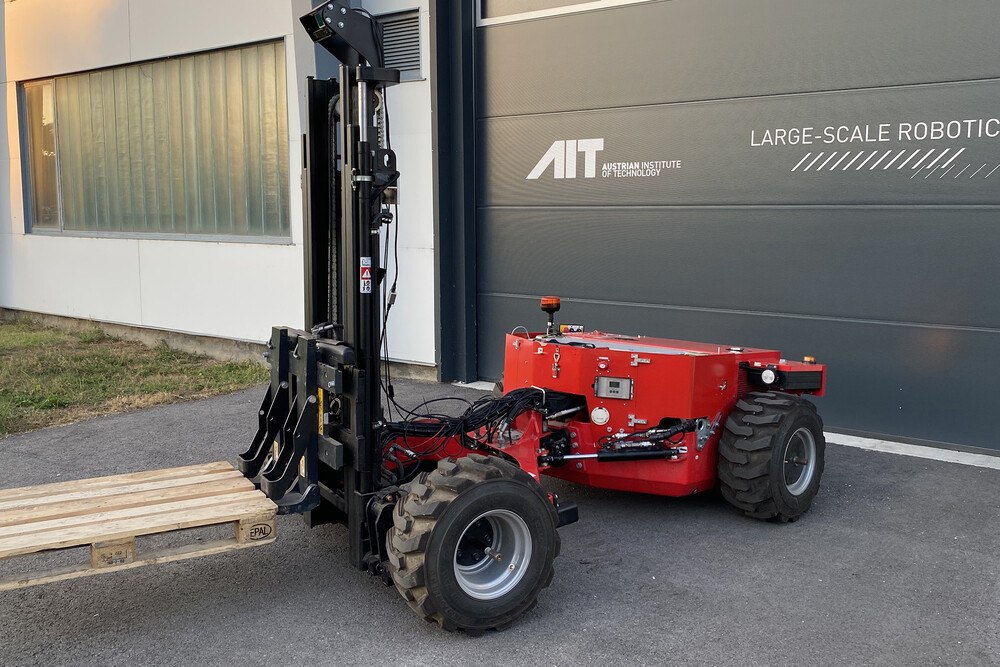 © AIT automatisierter Crayler von Palfinger