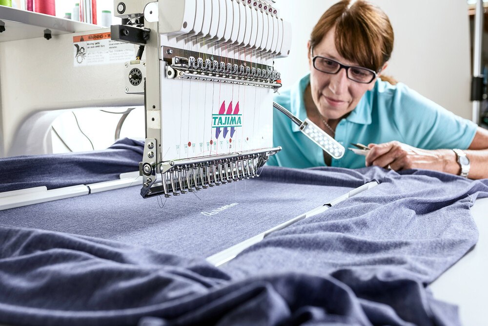 stickmaschine bei Löffler