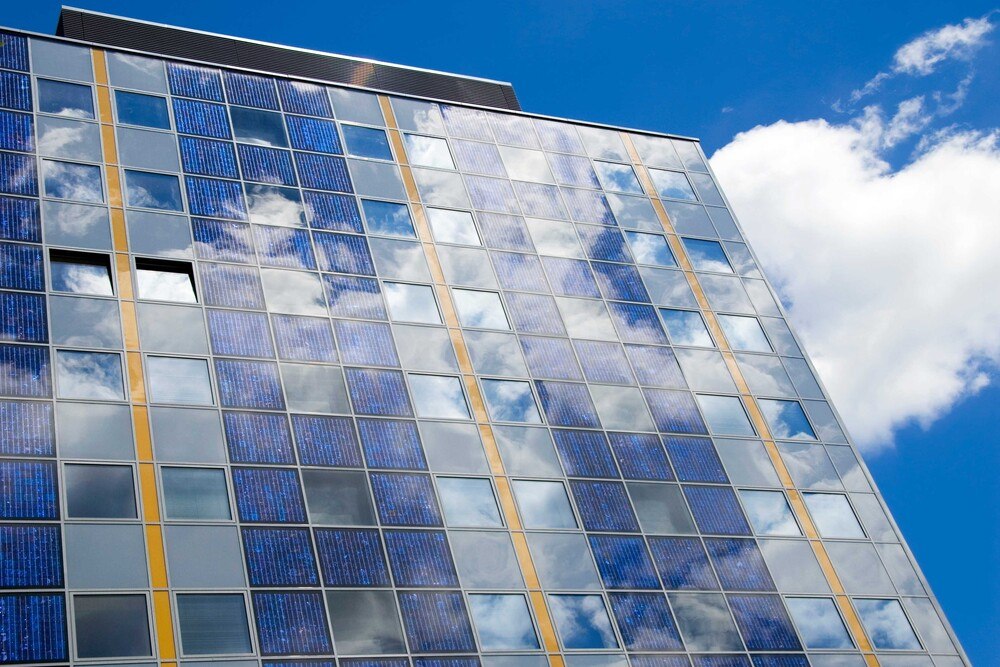 Fassadenflächen bieten enorme Möglichkeiten für die Energiegewinnung.