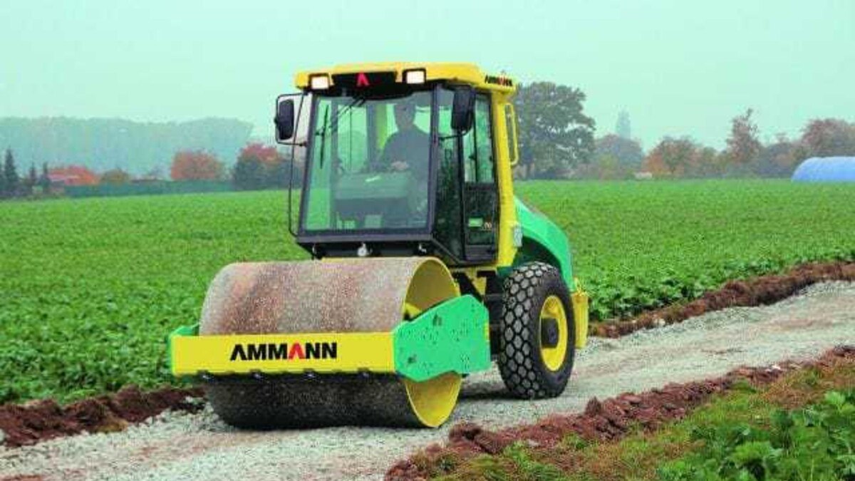 Auch Walzen sind Stufe-IIIB-konform: Amman präsentiert auf der Bauma sein komplettes Walzenprogramm mit neuen Motoren. Dies zu realisieren war eines der umfangreichsten Entwicklungsprojekte in der Firmengeschichte. Foto: Amman