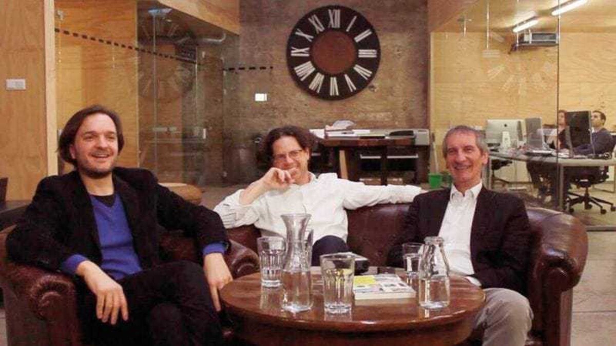 Christof Isopp, Roland Gruber und Josef Mathis.