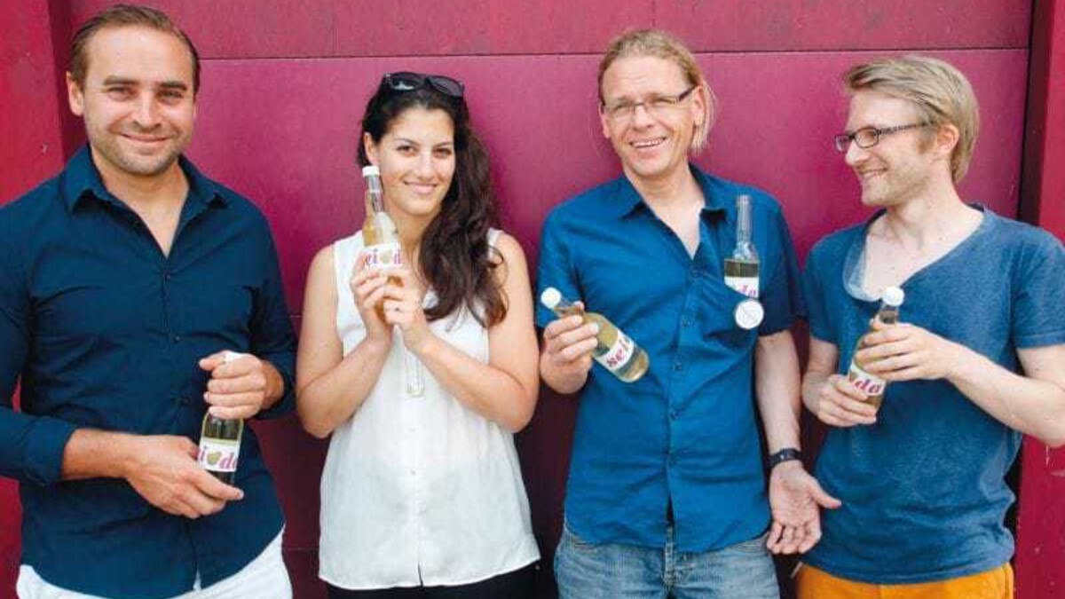 Gemeinsam mit Freunden betreibt Abel&Abel eine Limonadenmarke namens „seida“.