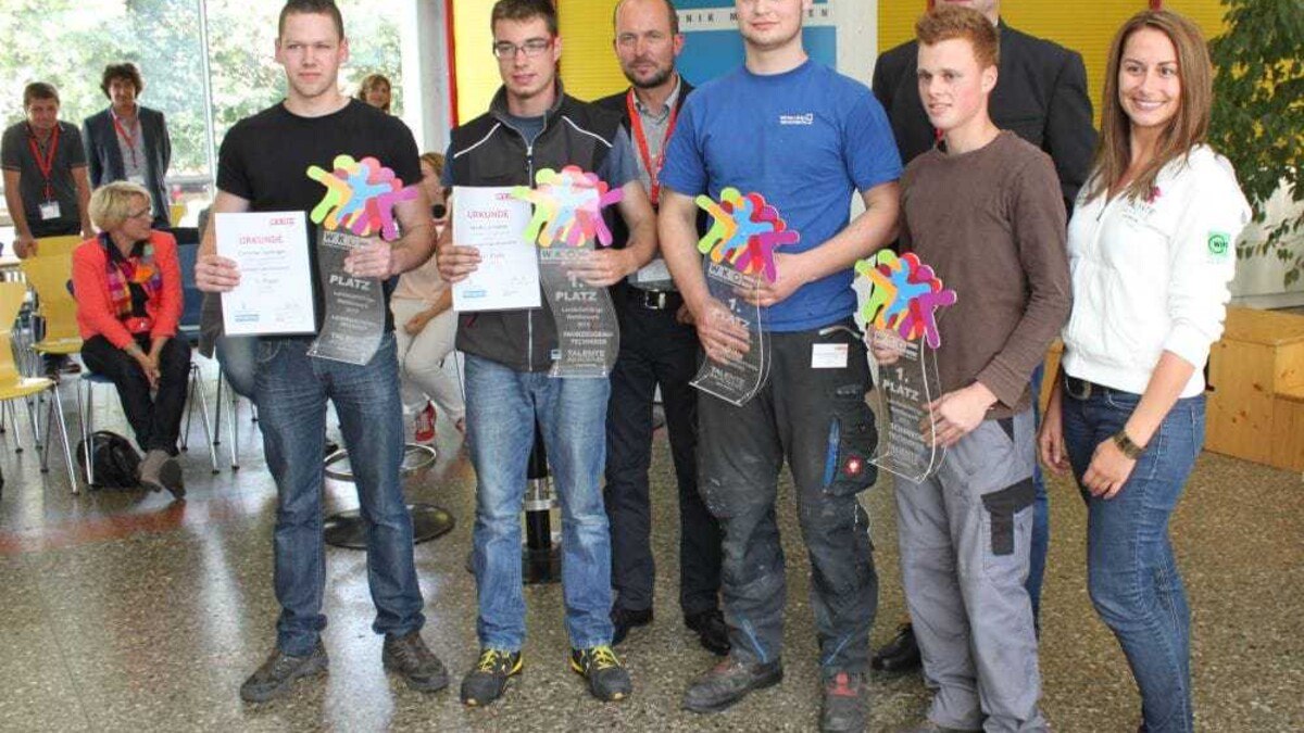 Die Sieger aus dem 3. Lehrjahr werden in die Kärntner Talenteakademie eingeladen.