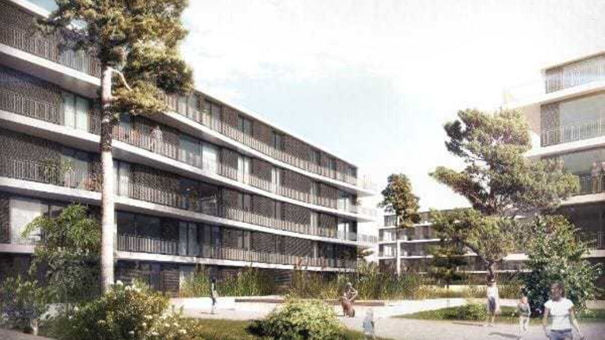Wettbewerbssieger: Der Luxemburger Wohnbau Quartier du Parc / Kirchberg von AllesWirdGut