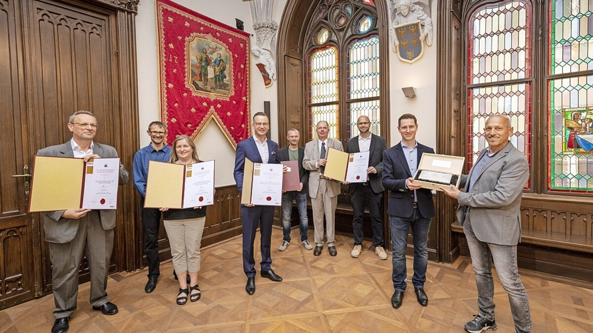 Silber in der Kategorie "Bravourleistung": Preisträger des Projekts Goethehof - Schüttaustraße 1-39, 1220 Wien