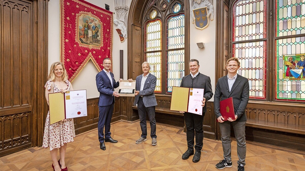 Silber in der Kategorie "Pionierleistung": Preisträger des Projekts Leystraße 81, 1200 Wien