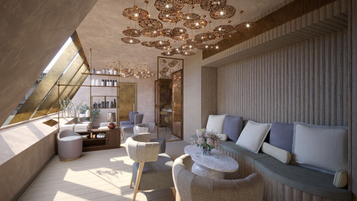 Spa-Bereich im Rosewood