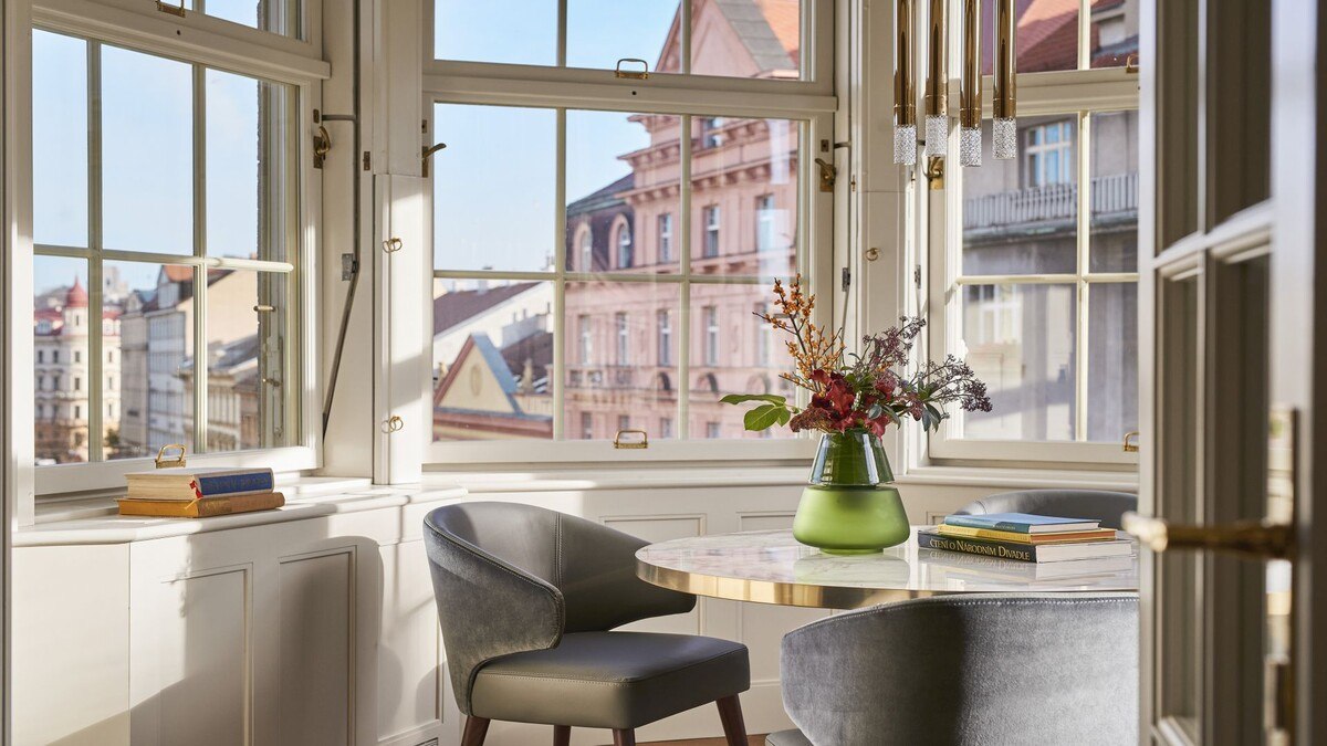 Noch ein Blick in die Junior Suite im Andaz Prag