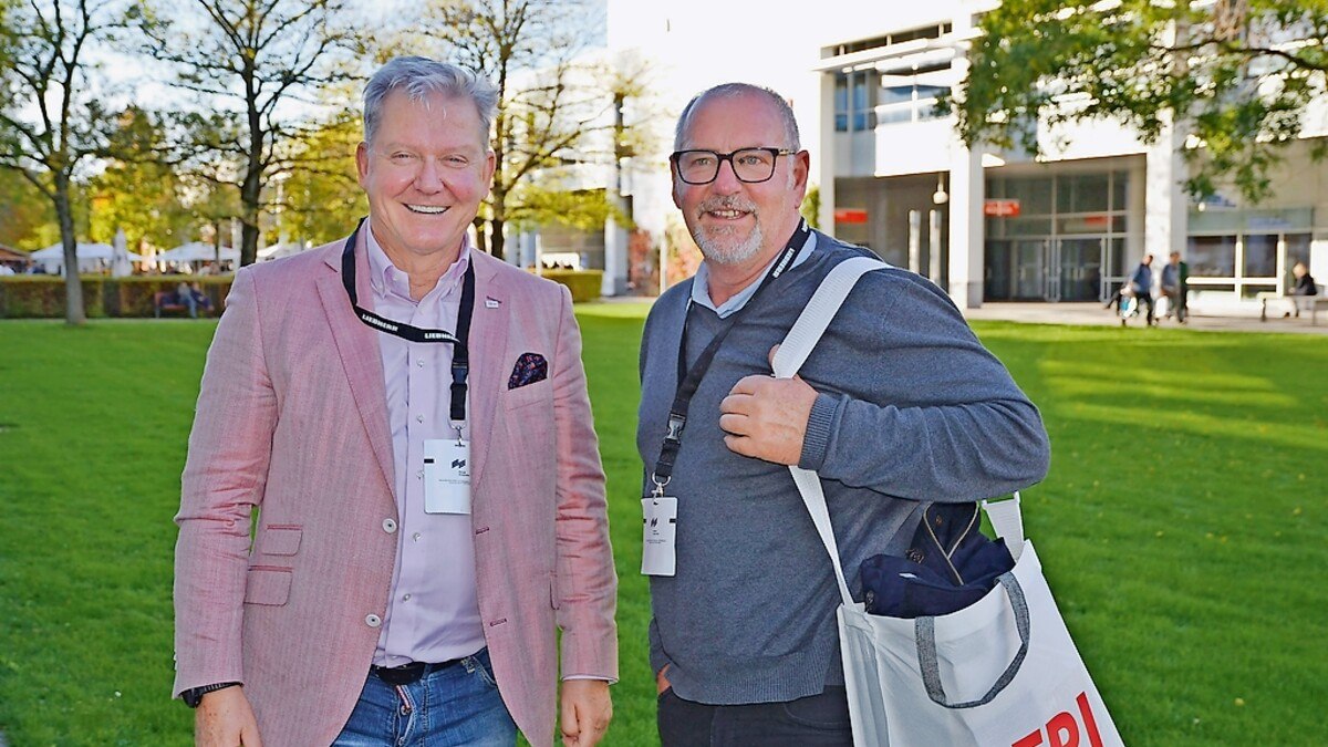 Norbert Hertl auf der Bauma 2022