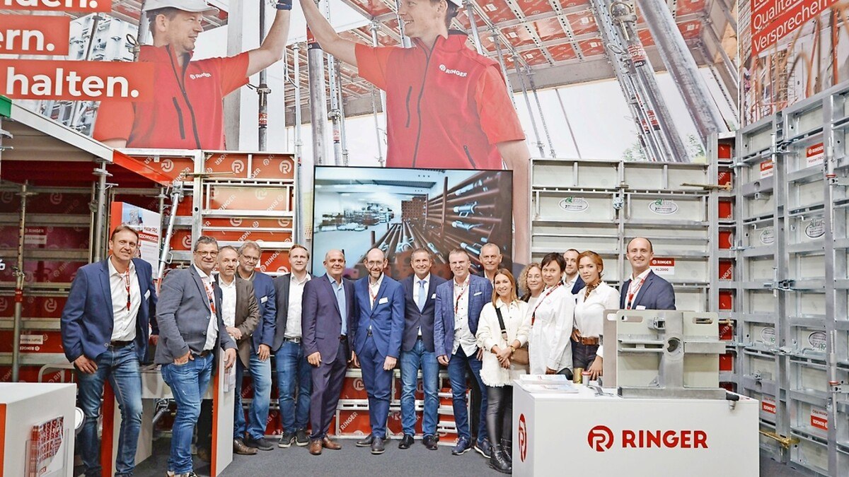 Ringer auf der Bauma 2022