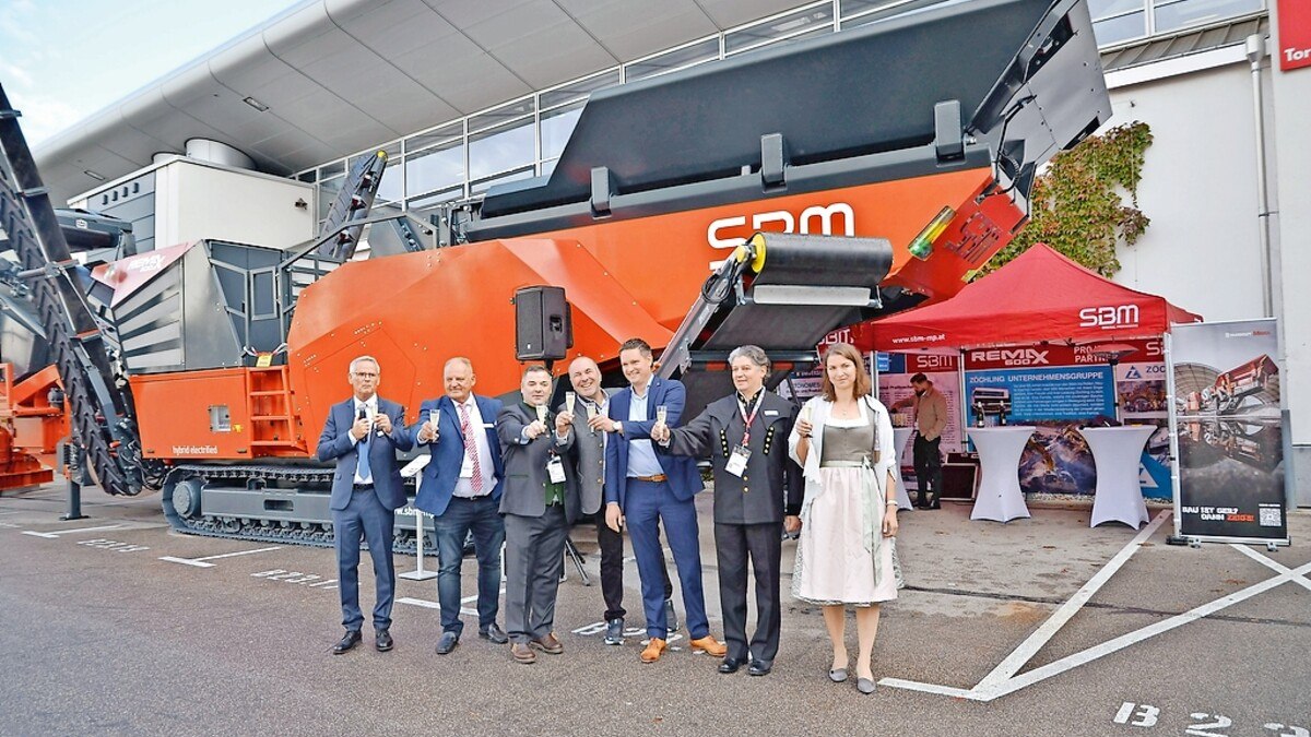 SBM auf der Bauma 2022