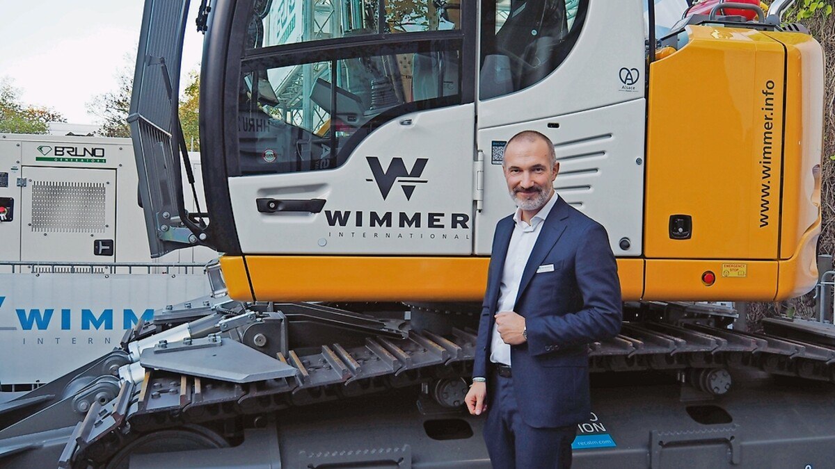 Wimmer Hauf der Bauma 2022