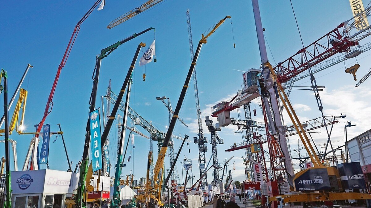 Die Ruhe vor dem Sturm auf der Bauma 2022