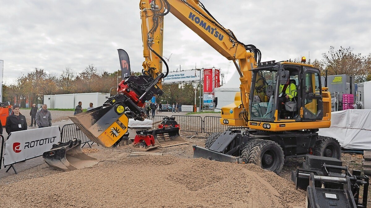 Rototilt auf der Bauma 2022