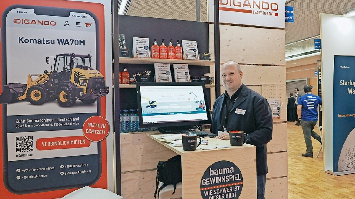 Digando auf der Bauma 2022