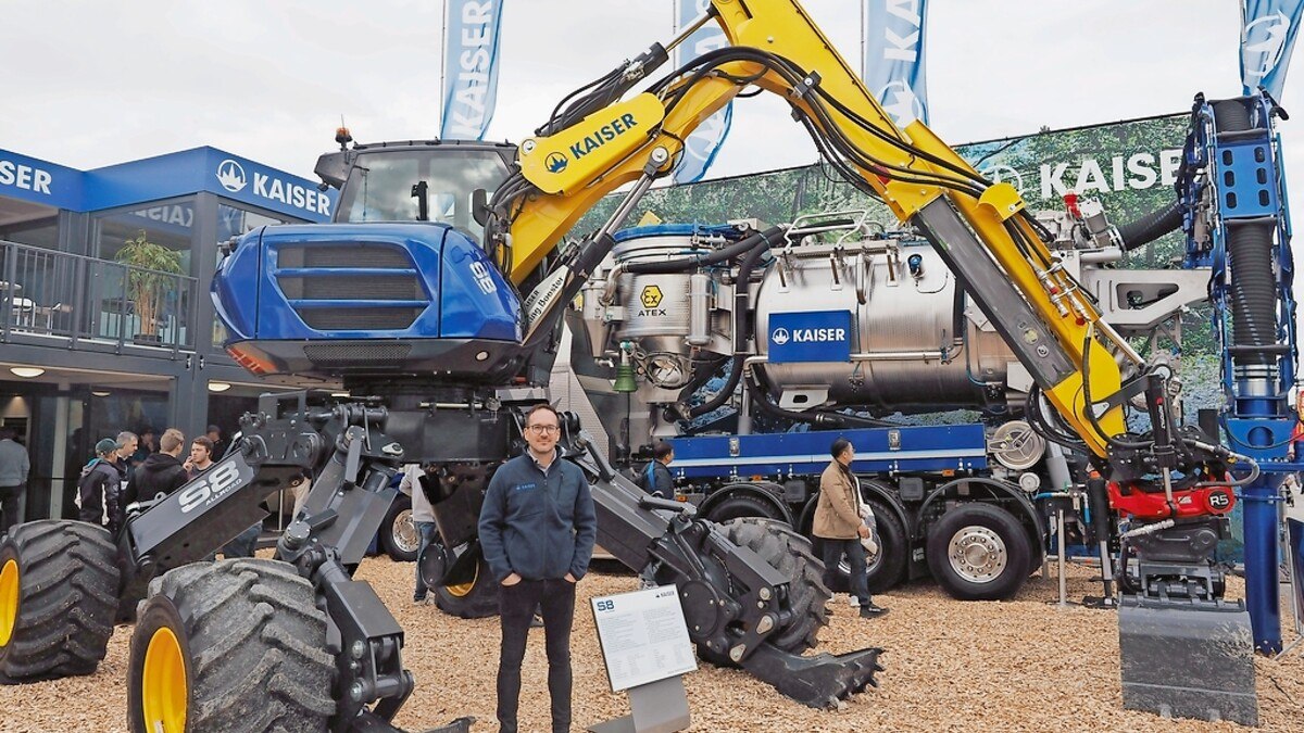 Kaiser auf der Bauma 2022