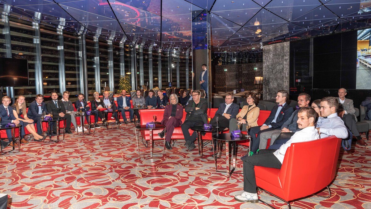 Ehrung der österreichischen IFD-WM-Teams im Casino Bregenz.