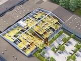 Nach der Absiedlung des Universal Versands aus dem Gewerbegebiet in Bergheim bei Salzburg stand eine 43.000 Quadratmeter große Halle leer.