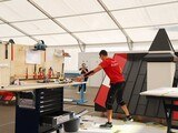 Endspurt am letzten Wettkampftag, dem 25. September.