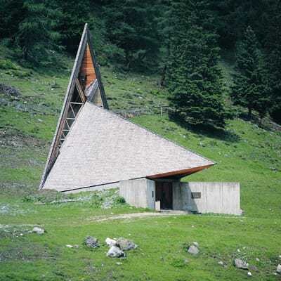 Kleine Kapelle in der Axamer Lizum (1964) von Horst Parson