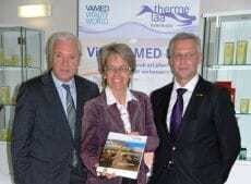 Bei der Eröffnung: Dir. KommR. Gerhard Gucher, LR Dr. Petra Bohuslav und Michael Hudritsch