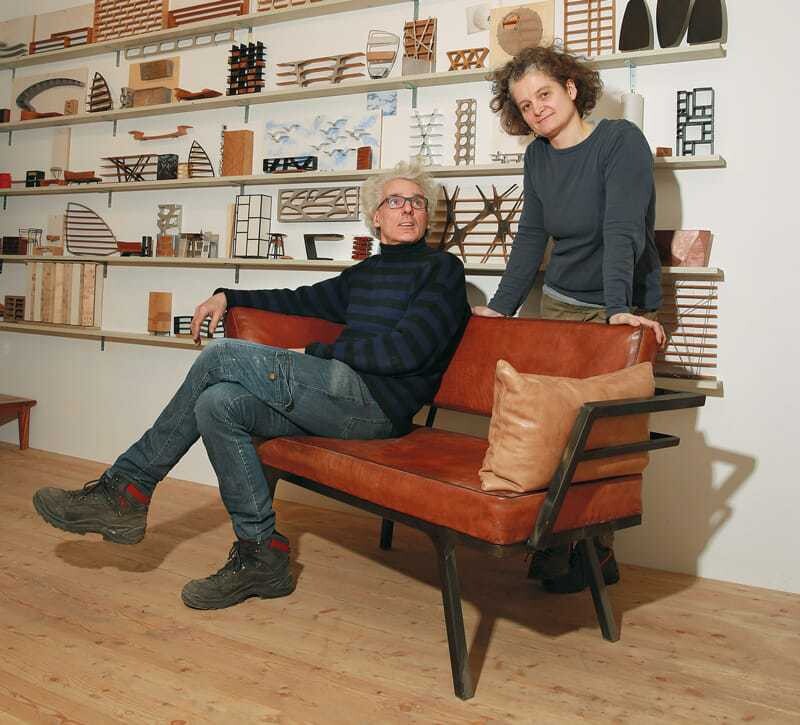 © Julia Fuchs Werner und Katja Nussbaumer kreieren aus jeder Idee zunächst ein Modell.